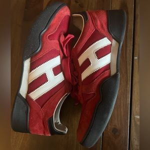 HOGAN Sneakers in Red USA size 9.0
